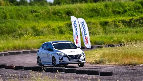 &bdquo;Press ralio&ldquo; elektromobilių klasės dalyviai