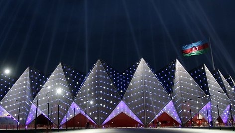 Puošnioji „Crystal Hall“ arena buvo pastatyta specialiai „Eurovizijos“ dainų konkursui.