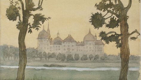 Mstislavas Dobužinskis &ndash; &bdquo;Moritzburgo pilis&ldquo;