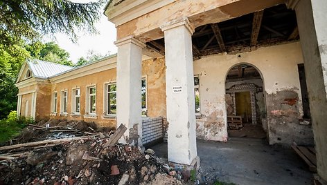 Taip šiuo metu atrodo būsima „Penktos kojos“ gyvūnų prieglauda