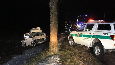 Tragi&scaron;ka avarija Tauragės rajone