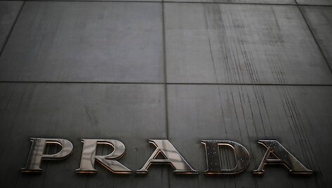 Parduotuvės &bdquo;Prada&ldquo; i&scaron;kaba
