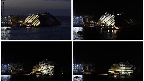 Laivo &bdquo;Costa Concordia&ldquo; i&scaron;kėlimas