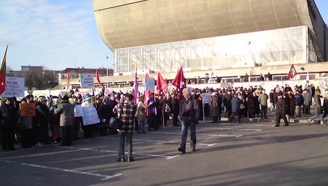 Šeštadienio mitingas prieš oligarchiją