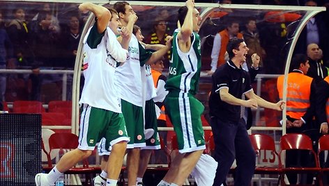 Lemiamose rungtynėse „Žalgiris“ išplėšė pergalę ir pateko į Eurolygos „Top–16“.