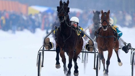 Lenktynių „Sartai 2010“ akimirka