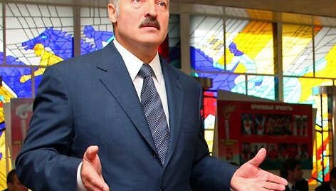 Nustebęs Aleksandras Luka&scaron;enka
