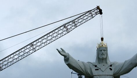 Statulos montavimo darbai