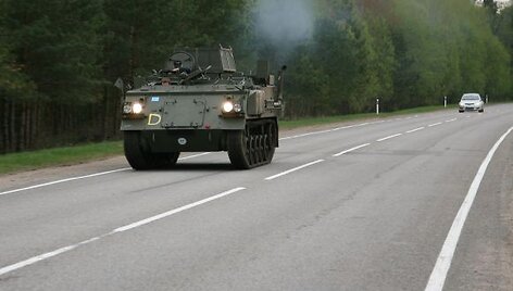 Jurbarko rajono keliuose ir &scaron;alikelėse galima sutikti tokią transporto priemonę.