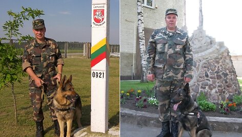 Stanislovas Sokolovskis su Kasta (kairėje) ir Vladislavas Mastianicas su Mori pasižymėjo ie&scaron;kodami vagių.