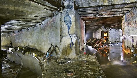 &bdquo;Sankryža&ldquo;. Iki žemės pavir&scaron;iaus &ndash; 40 metrų.