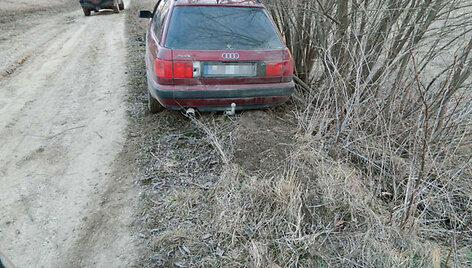 Sulaikytas automobilis