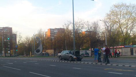 Avarijos vietoje