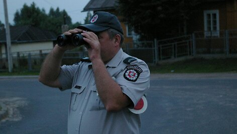 Netikėtas policijos reidas &Scaron;alčininkų rajone