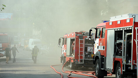 Gaisro vietoje
