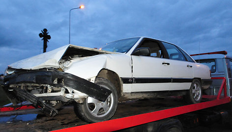 Avariją sukėlęs automobilis