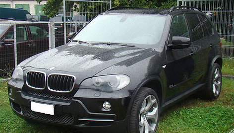 Sulaikytas BMW X5