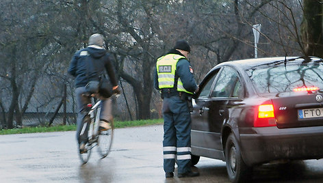 Policijos reidas Vilniuje