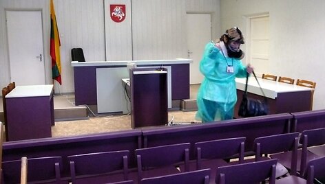 Incidentas Ukmergės teisme