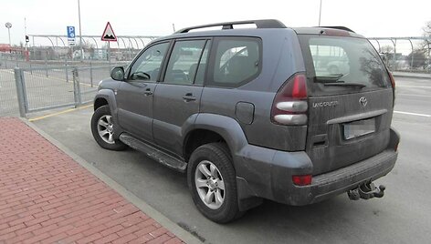 Sulaikytas visureigis