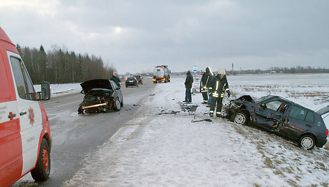 Avarija Mažeikių rajone