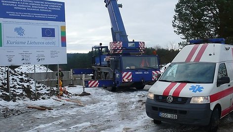 Gelbėjimo darbai Ukmergės rajone