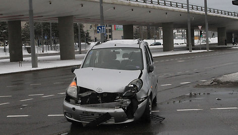 Avarija Vilniuje, Laisvės pr. ir Pilaitės pr. sankryžoje