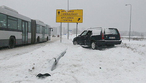 Avarija Vilniuje, Pilaitės pr.
