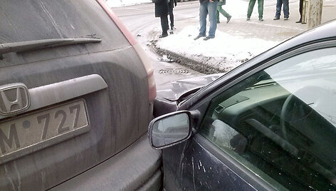 Avarija Vilniuje, Kauno g.