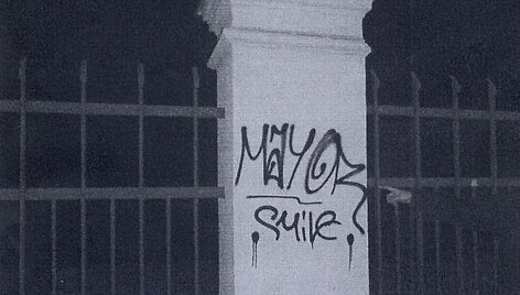 Naktinio sienų tepliotojo &bdquo;menas&ldquo;