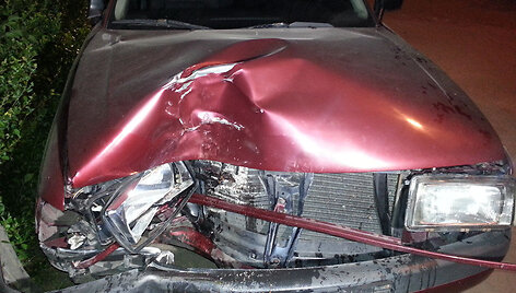 Avarijos vietoje Vilniuje, &Scaron;vyturio g.