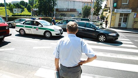 Avarijos vietoje Vilniuje, J.Jasinskio g.