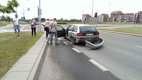 Avarijos vietoje Vilniuje, Pilaitės pr.