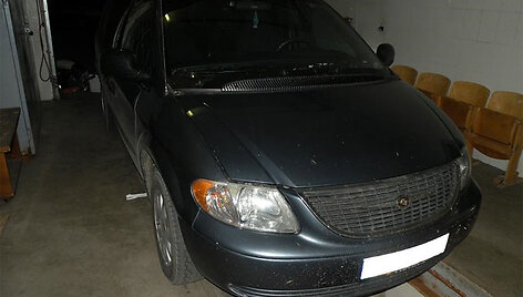 Sulaikytas automobilis
