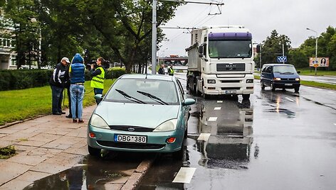 Avarijos vietoje Vilniuje, Savanorių pr.