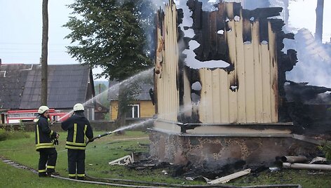 Balbieri&scaron;kio bažnyčios gaisras