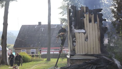 Balbieri&scaron;kio bažnyčios gaisras