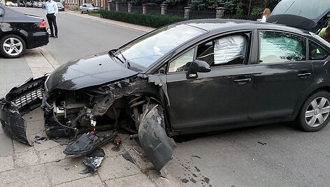 Automobilis &bdquo;Citroen&ldquo; po avarijos