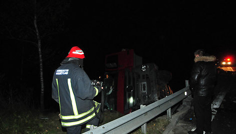 Avarijos vietoje Trakų rajone