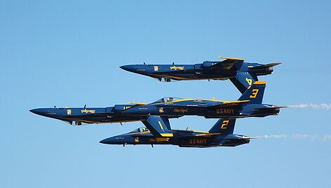 &bdquo;Blue Angels&ldquo; pasirodymas