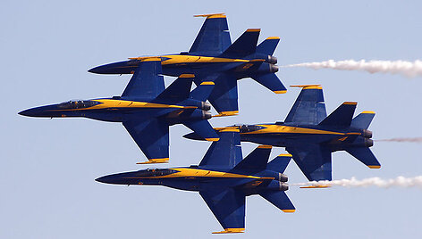 &bdquo;Blue Angels&ldquo; pasirodymas