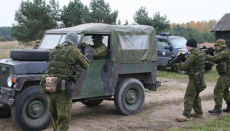 Pasieniečių ir karių bendros pratybos
