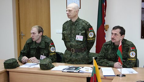 Baltarusijos ginkluotės inspektoriai Lietuvoje