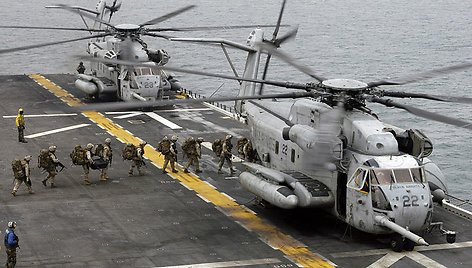 Sunkusis sraigtasparnis CH-53E „Super Stallion“