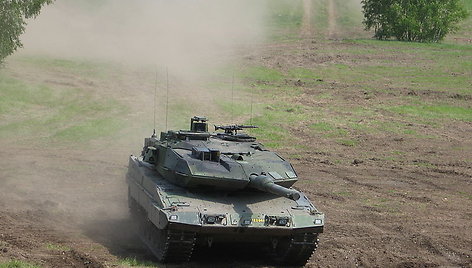 Švedijos kariuomenės Tankas „Leopard 2“