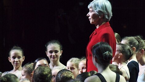 &bdquo;Polėkio&ldquo; vadovė Elena Juodi&scaron;ienė su auklėtinėmis