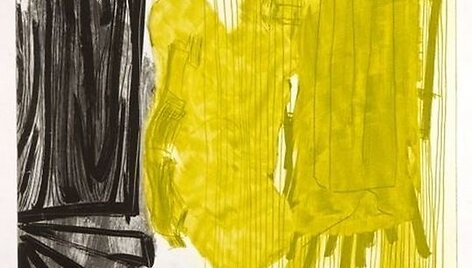Peras Kirkeby. Lak&scaron;tas IV. I&scaron; serijos &bdquo;Septynios graviūros&ldquo;.1991 Jorno muziejus, Silkeborgas