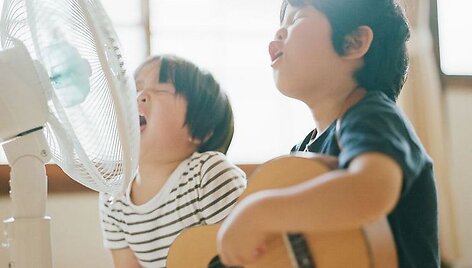 Hideaki Hamada parodos &bdquo;Haru and Mina&ldquo; fotografija