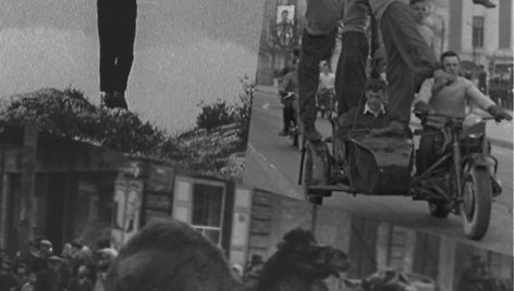 Kvietimas į parodas „Minios“, „Maršas. Iljos Fišerio 1946–1953 metų fotografijos“, „Apie praeivius ir kaimynus“