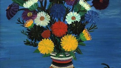 Monika Bičiūnienė. „Darželio gėlės“, 1983 m.